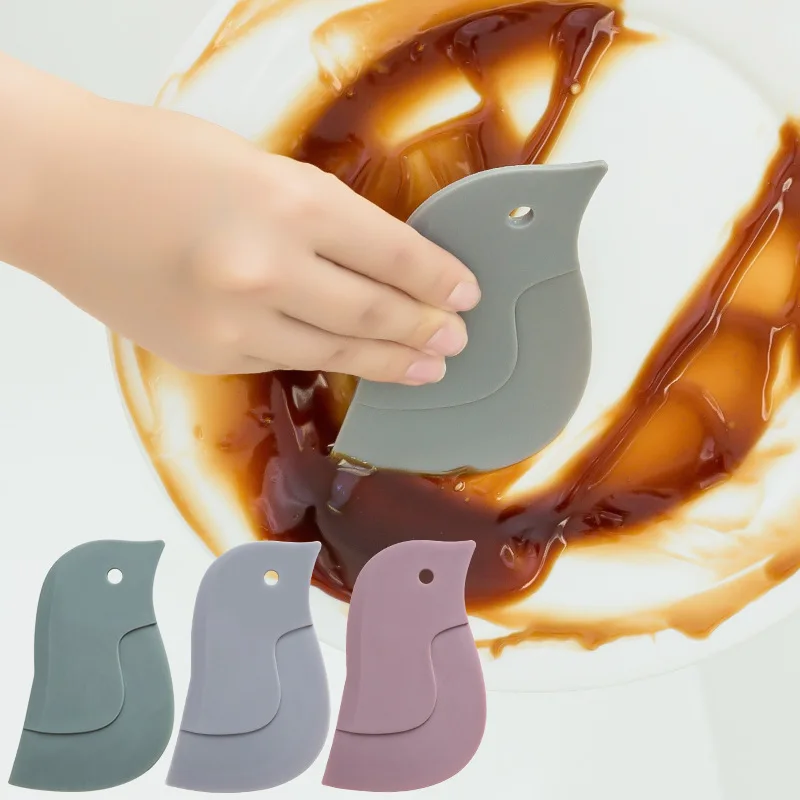 

Multifunction Penguin Squeegees Scraper Oil Plate Scraping Window Door Gap Cleaning Tool Baking Spatulas Tools Kitchen supplies