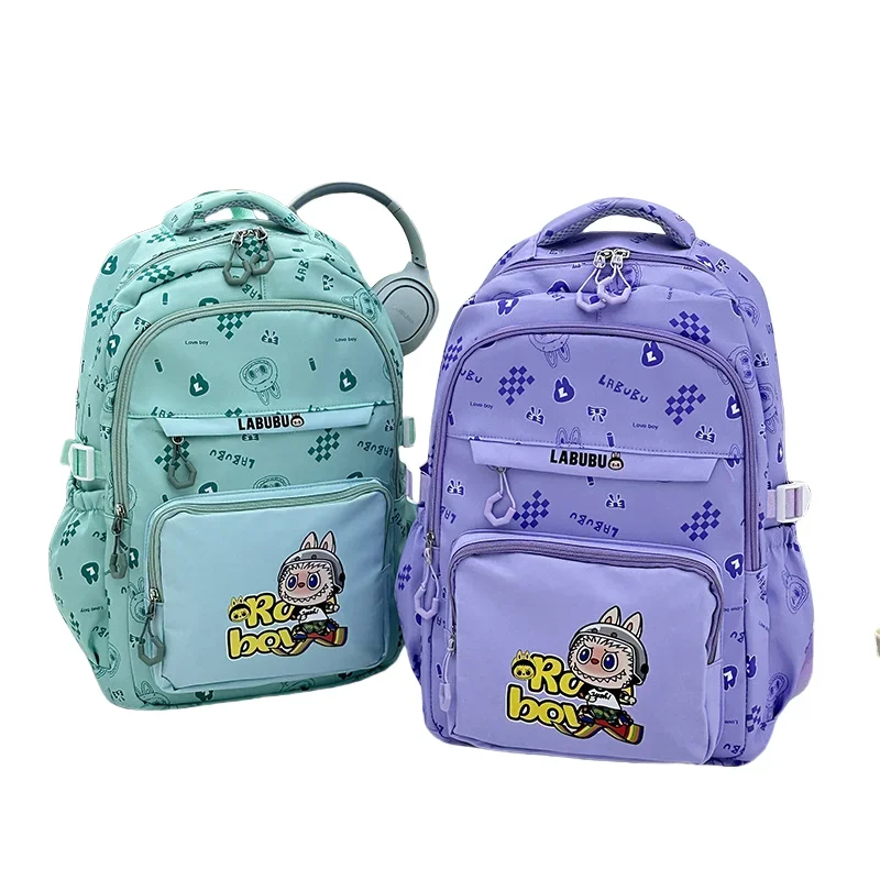 Rabbu аниме персонаж мультфильм милый печатный школьный рюкзак креативный Kawaii