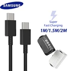 Кабель Usb Type-C PD для Samsung A71 S22, кабель Usb Type-C для быстрой зарядки для Galaxy Fold Note 20, 10, S10, S20 Ultra, S9, 25 Вт