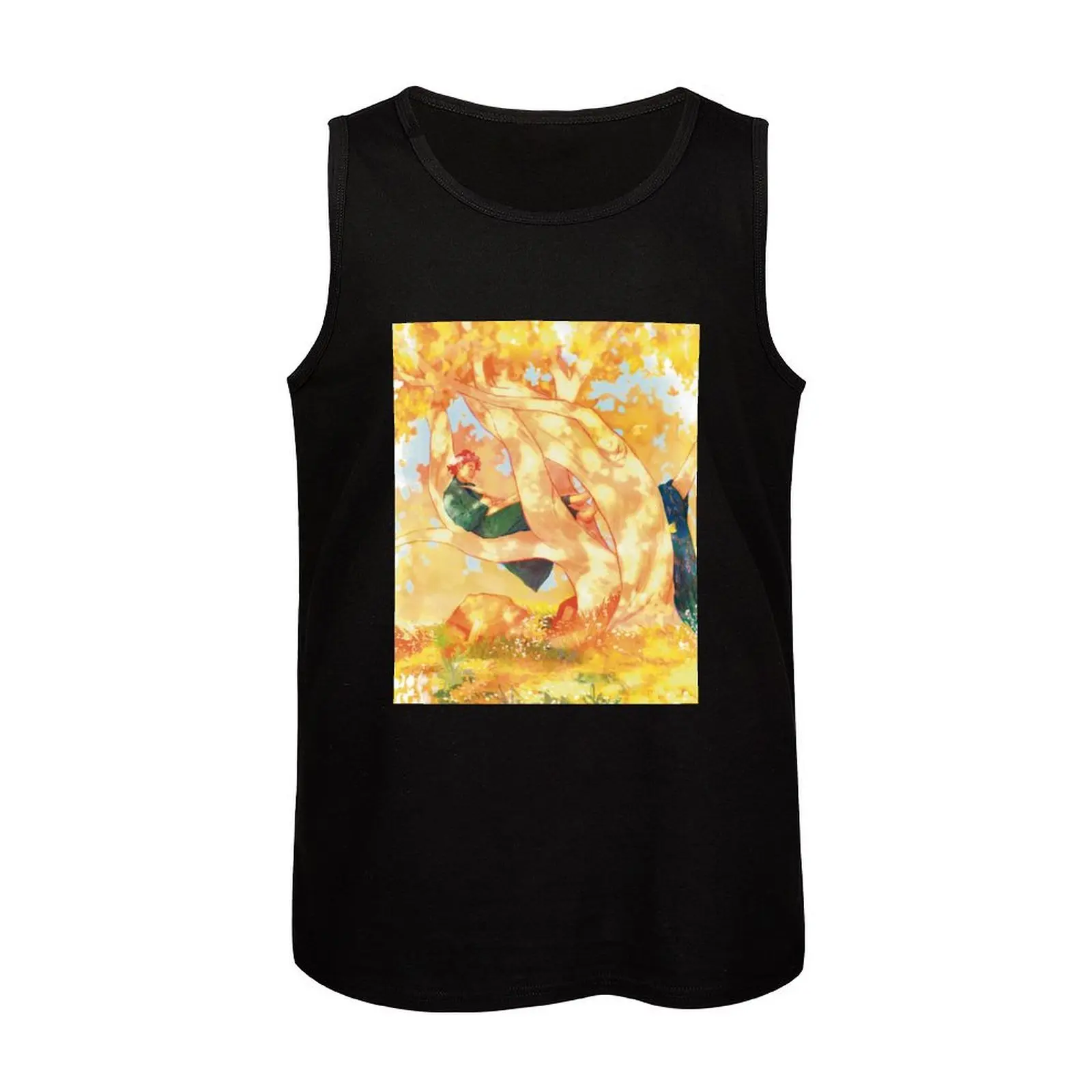 Lindon Tank Top мужская спортивная футболка из хлопка