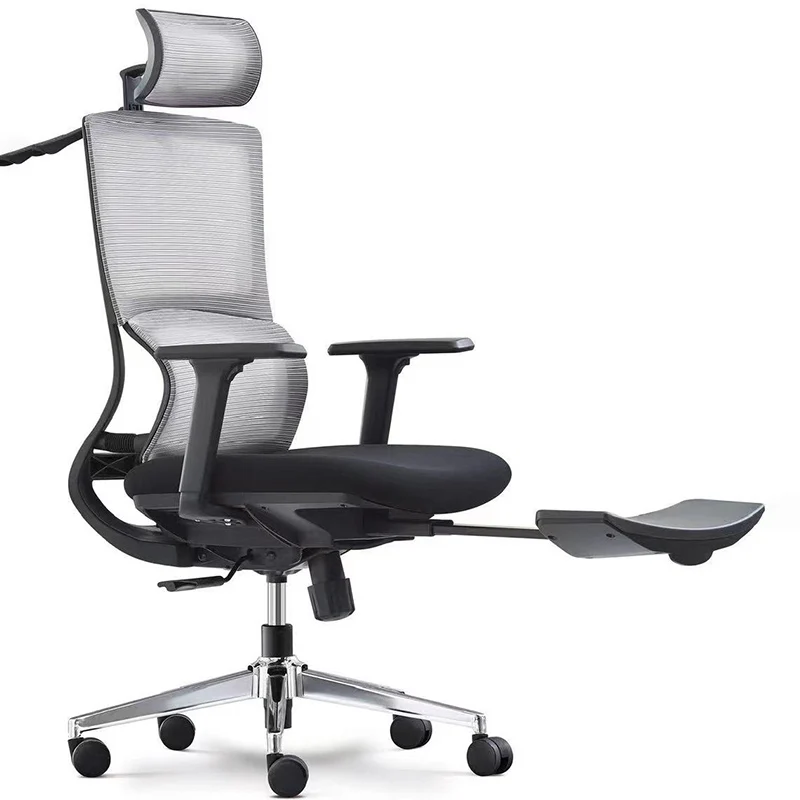 Computer Extendable Armrest Back Support Study Ergonomic Chair Leg Stand Bedroom Chaise Design Furniture