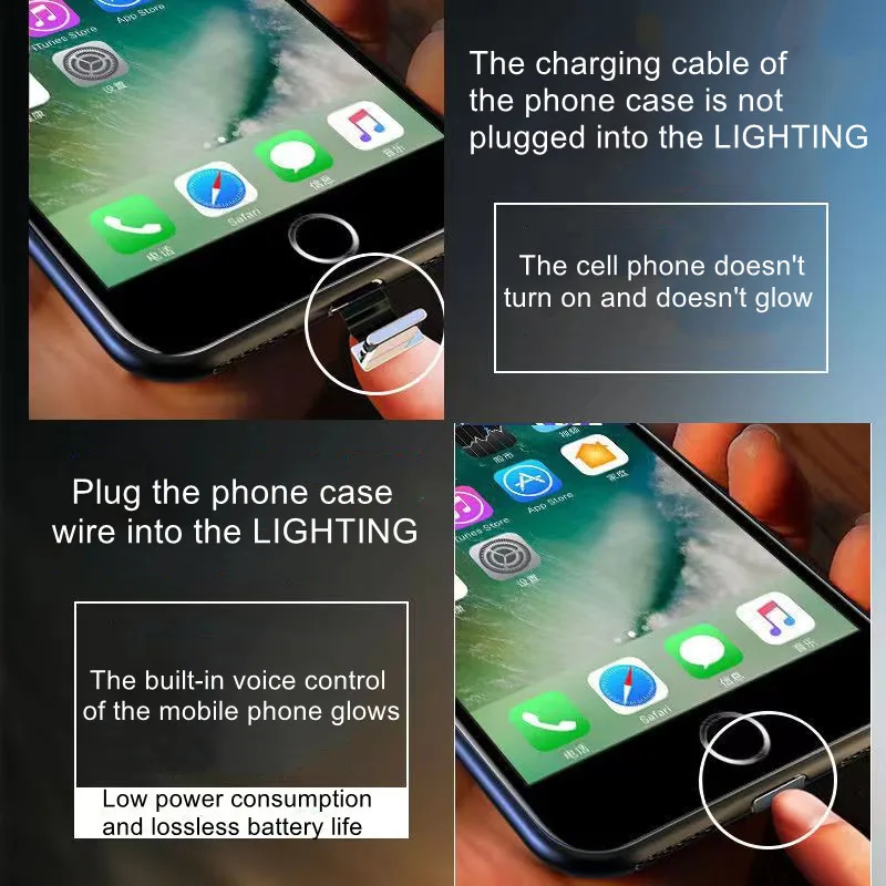 Чехол со светодиодной вспышкой для телефона Huawei Honor 50 Pro P40 Lite P30 V30 V40 30 S Prime 2019