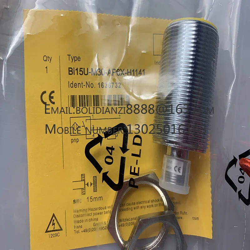 Новый датчик приближения BI15U-M30-AN6X-H1141 BI15U-M30-AP6X-H1141