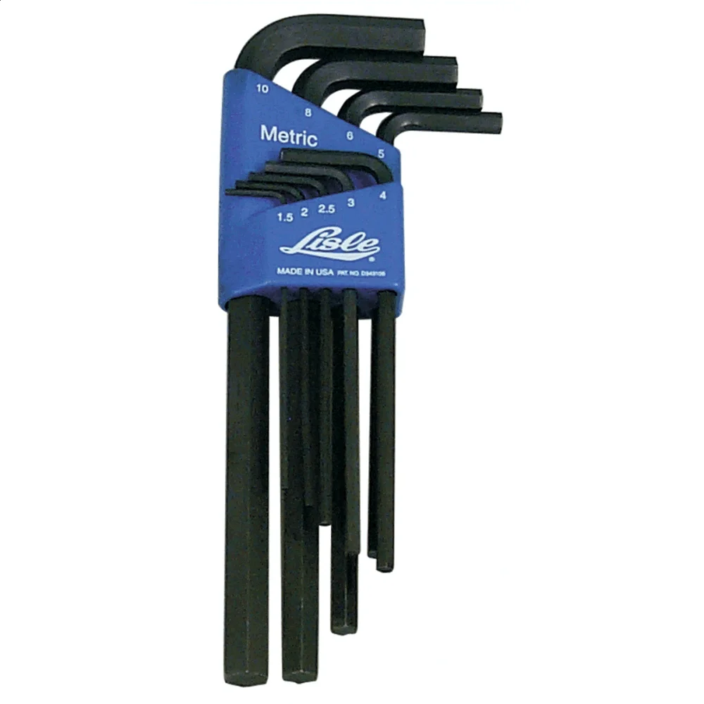 

9 Piece Metric Long Arm Hex Key Set 1.5-10mm