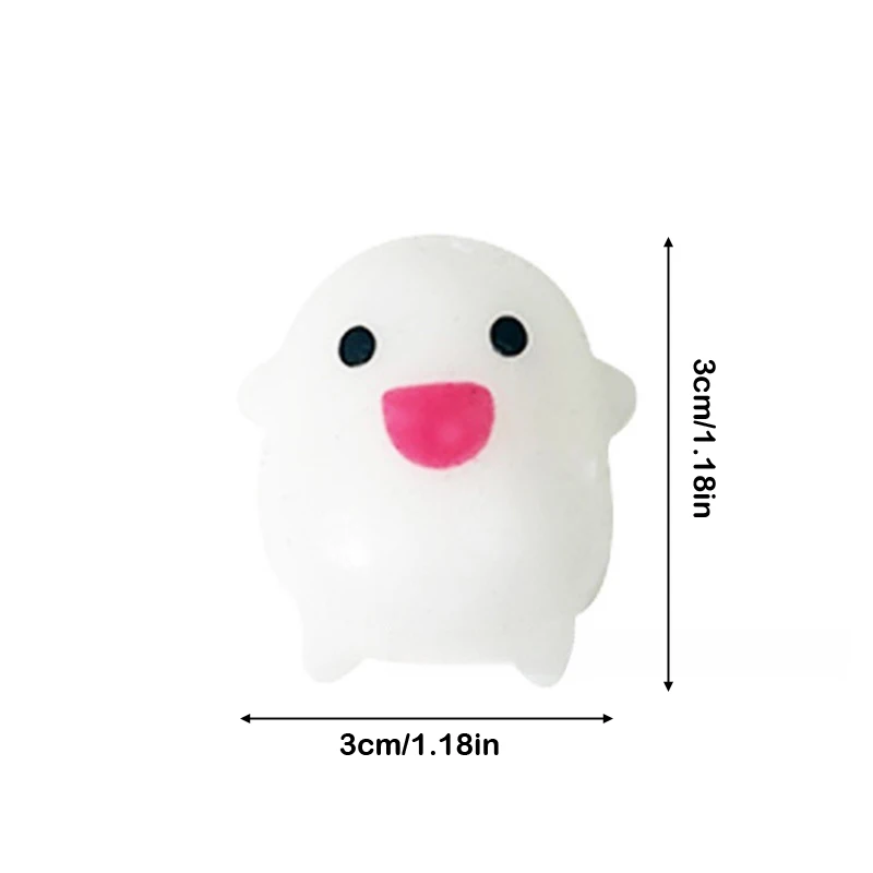 1/8 шт. мягкая резиновая игрушка-призрак