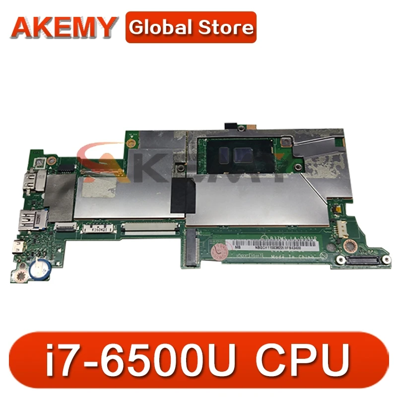 

Akemy laptop Motherboard For ACER Aspire S5-371 i7-6500U Mainboard LA-D591P SR2EZ DDR3