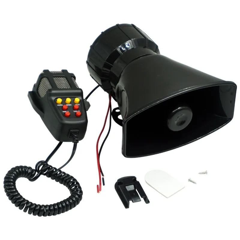 

7 Tone Sound Motorcycle Off-road Vehicle Car Mounted LoudspeakerHorn Car Loud Speaker Waterproof Loudspeaker