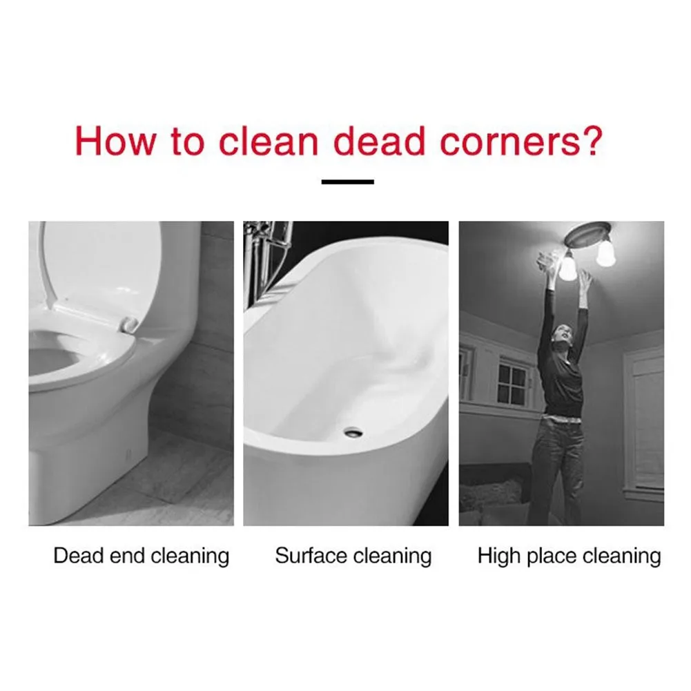 

2 In 1 Gap Cleaning Squeegee Brush Long Handle Floor Scrub Brush Sill Crevice Sweeping Brush Floor Household Cleaning Supplies