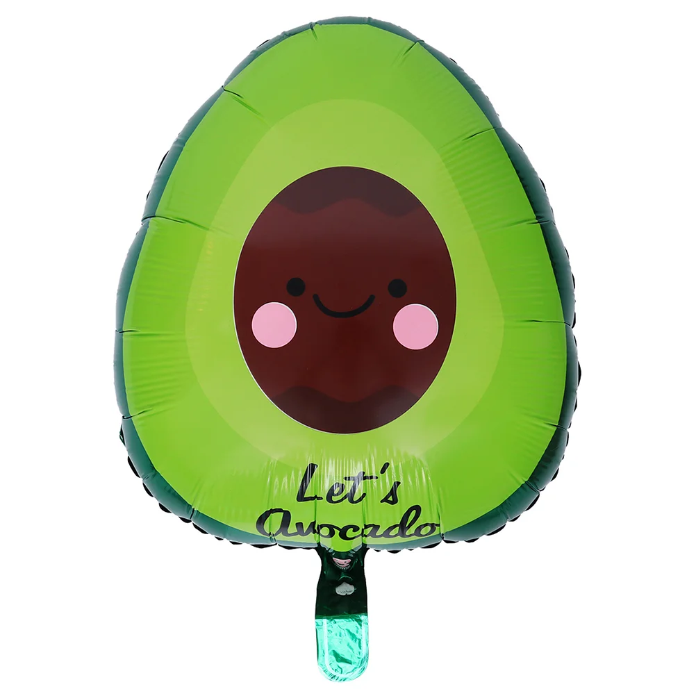 

Balloon Party Balloons Hawaiian Luau Summer Avocado Fruit Supplies Aluminum Beach Tropical Decor Fiesta Birthday Decoration Kids