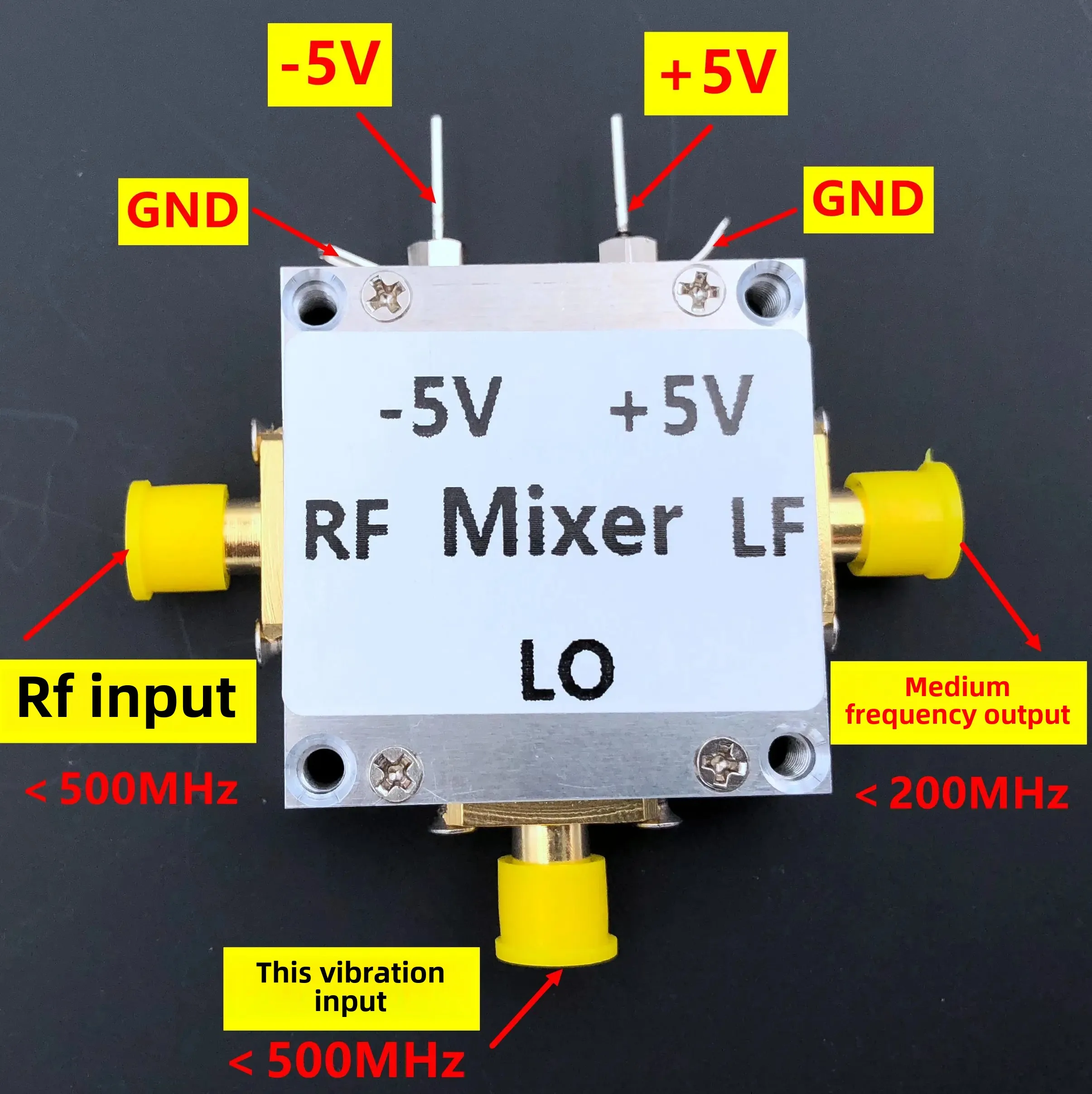AD831 Module Low Distortion Active Mixer Supports Up Mixing and Down