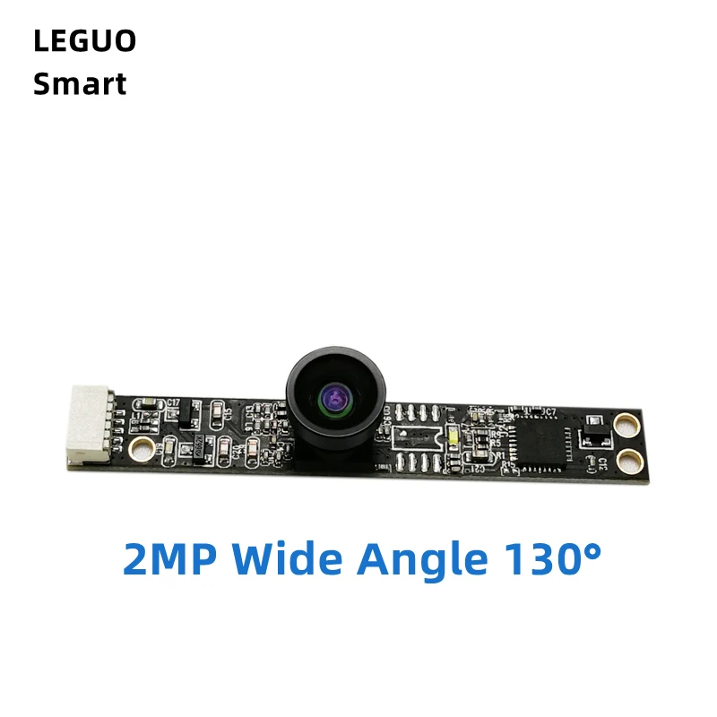 High Quality 2MP USB Wide Angle Camera Module Fisheye with 130 Degree Field View for Advertising Machines and Image Acquisition