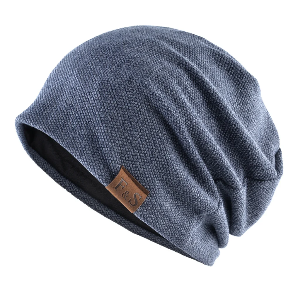

Men Women Winter Warm Beanies Skullies Knitted Solid Casual Brand Soft Knitting Hat Outdoor Plus Velvet