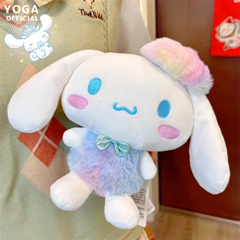 

Sanrio Cinnamoroll плюшевые игрушки в японском стиле Cinnamoroll иллюзорный цвет Аврора плюшевая набивная кукла украшение для девочки подарок на день рождения