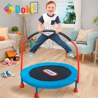 doki toy littletikes folding happy trampoline sports outdoor bouncing fitness toys indoor sense training 2022