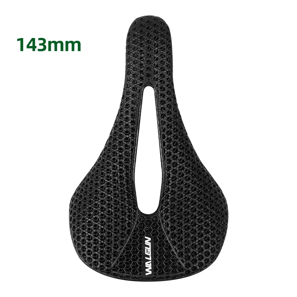Сверхлегкое велосипедное седло из углеродного волокна Walgun 143 мм кожаный корпус с
