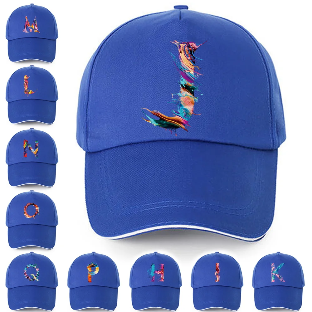 

Summer Sun Hat Baseball Cap Men Women Outdoor Sports Breathable Snapback Dad Hat New Paint Letter Bone Camo Trucker Hip Hop Caps