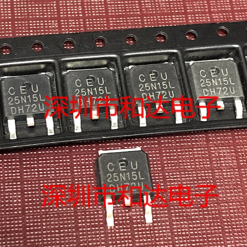 

5 шт CEU25N15L TO-252 150V 25A