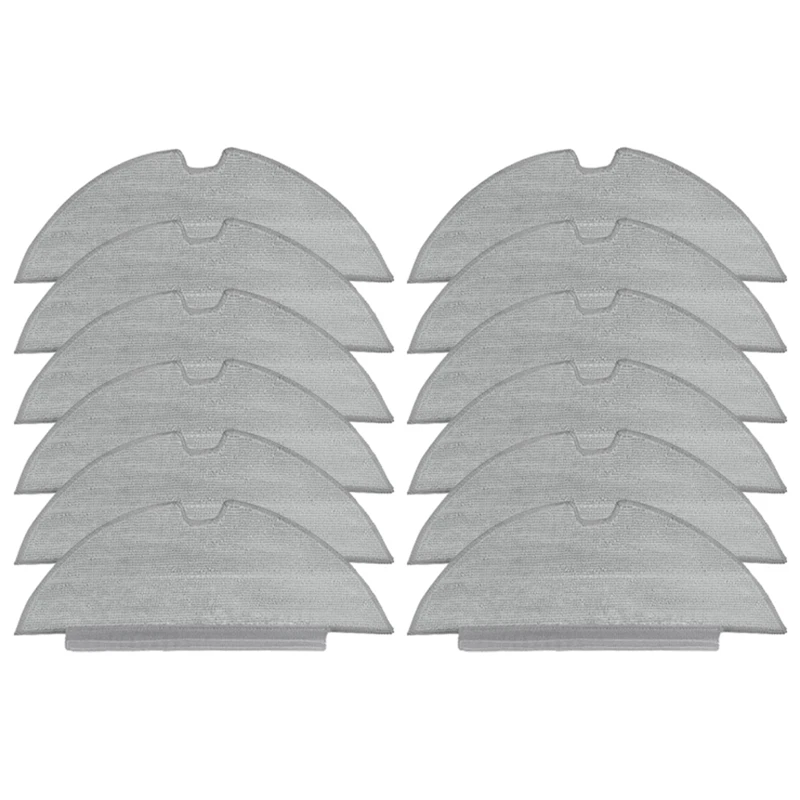 

12Pcs For Eufy Robovac L35 Hybrid+/LR30 Hybrid+ Mop Cloths Rag Robot Vacuums Replacement Accessories