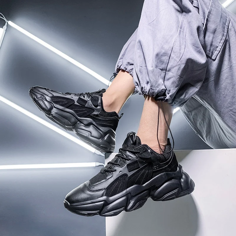 

Winter Boots For Men 2022 Designer Women's Leather Sneakers Height Increases Sport Shoes Male Obuv Safety Shoes Man Shuz Tennis