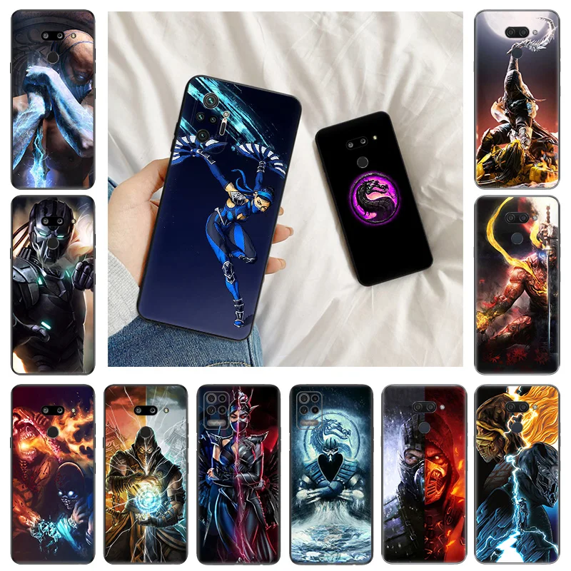 

Game Mortal Kombat Silicone Black Phone Cases for Nokia C32 C22 C12 C30 G10 G50 G21 G60 C21 C20 XR20 X10 X100 5.4 3.4 Cover