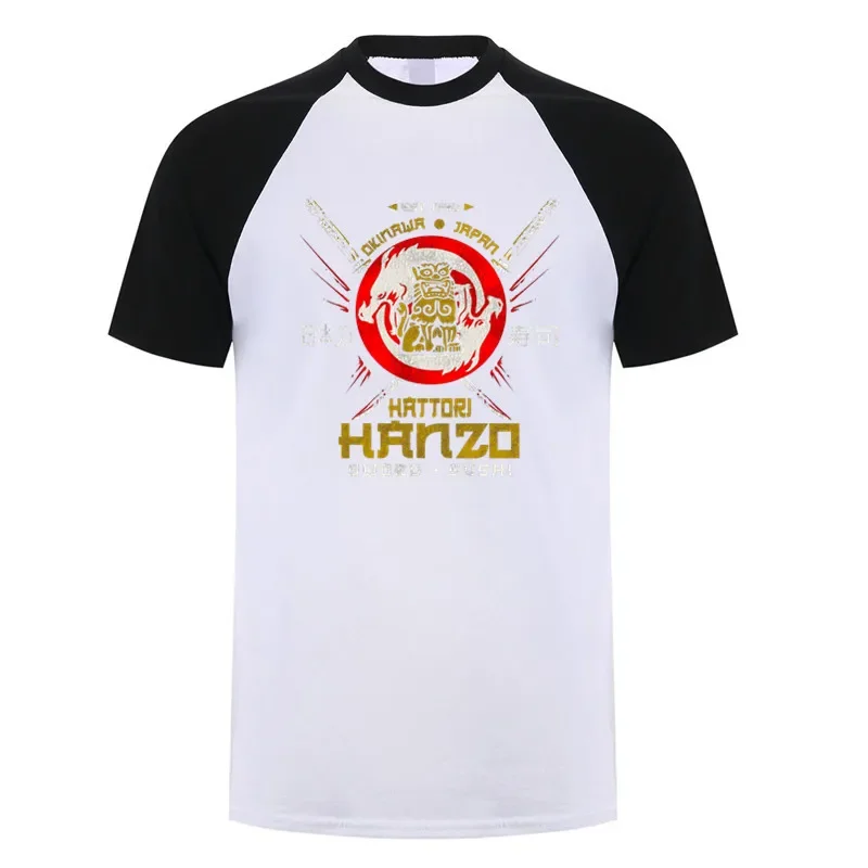 Футболка Hattori Hanzo летние крутые мужские хлопковые футболки с короткими рукавами
