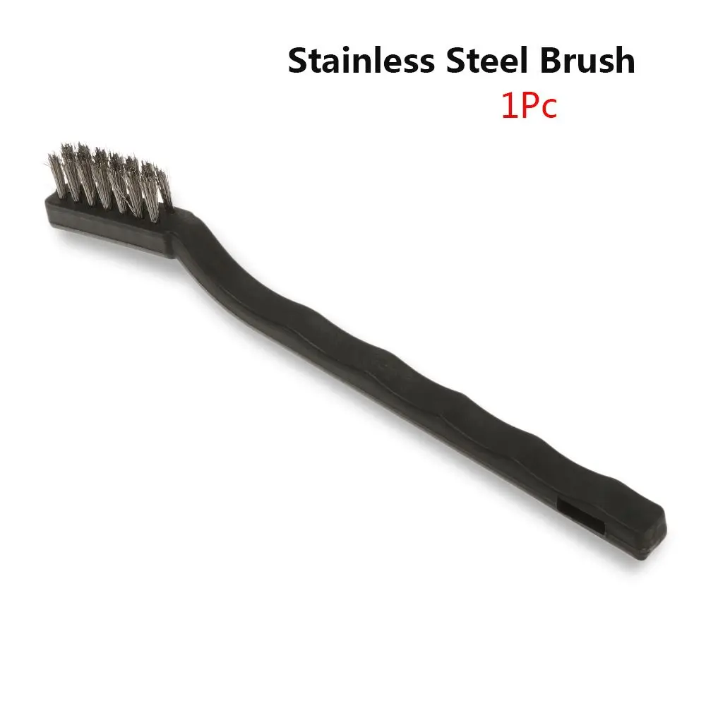 

Многофункциональная проволочная щетка из нержавеющей стали, ручная сталь, латунь, нейлон, металл, средство для удаления ржавчины, инструмент для очистки поверхности