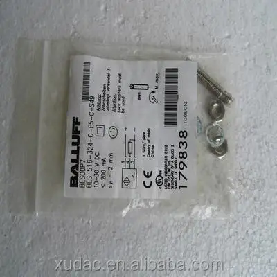 

100% новый и оригинальный датчик BALLUFF BES 516-324-G-E5-C-S49