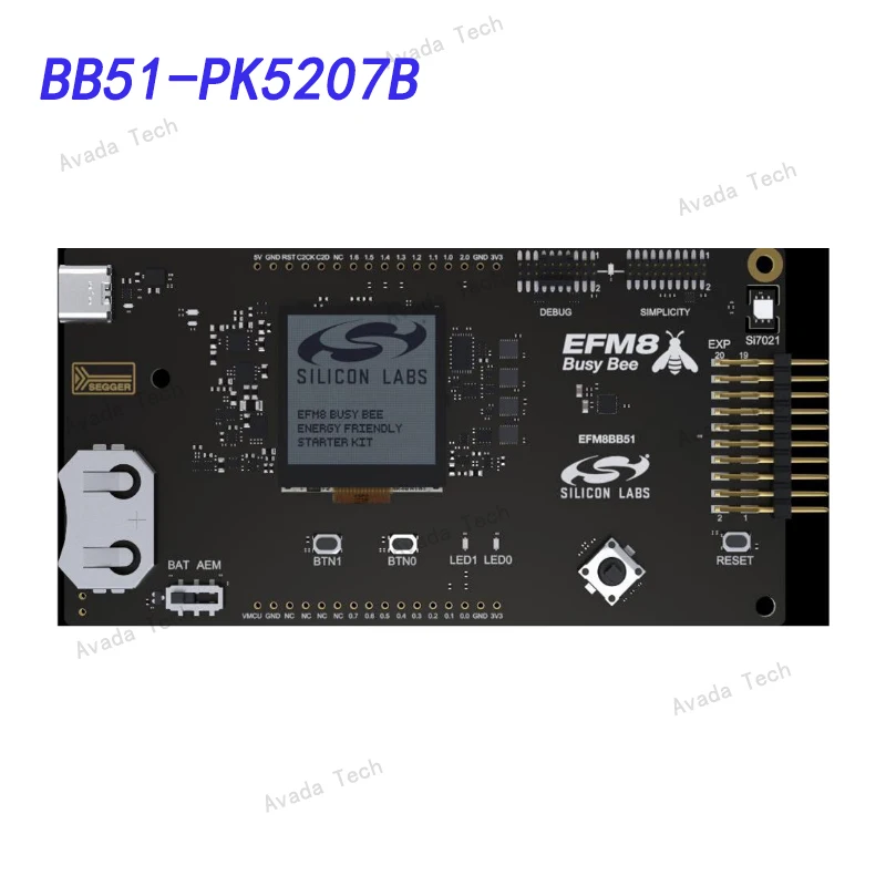 Avada Tech BB51-PK5207B макетные платы и комплекты-8051 EFM8 BB51 Pro Kit