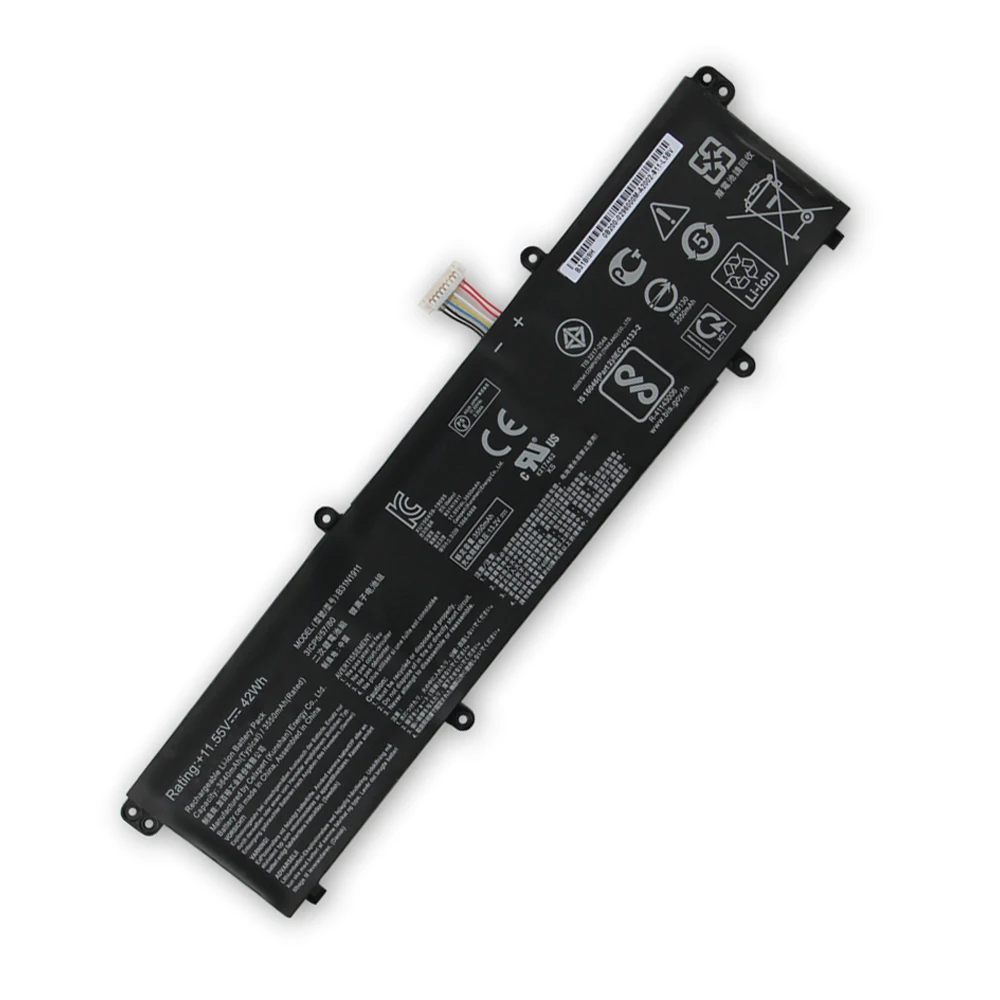 Аккумулятор C31N1911 емкостью 42 Втч для ноутбука ASUS VivoBook Flip 14 TM420IA M413 M413DA TM420IA F413 K413 X413FF X421DA B31N1911 (art.: 3920cd24efb84) - 3920cd24efb84