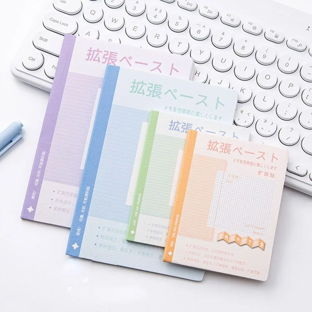 

N Times Sticky Diary Scrapbook Student Stationery Office Supplies Memo Pad Label Bookmark Sticky Notes Writable Sticker