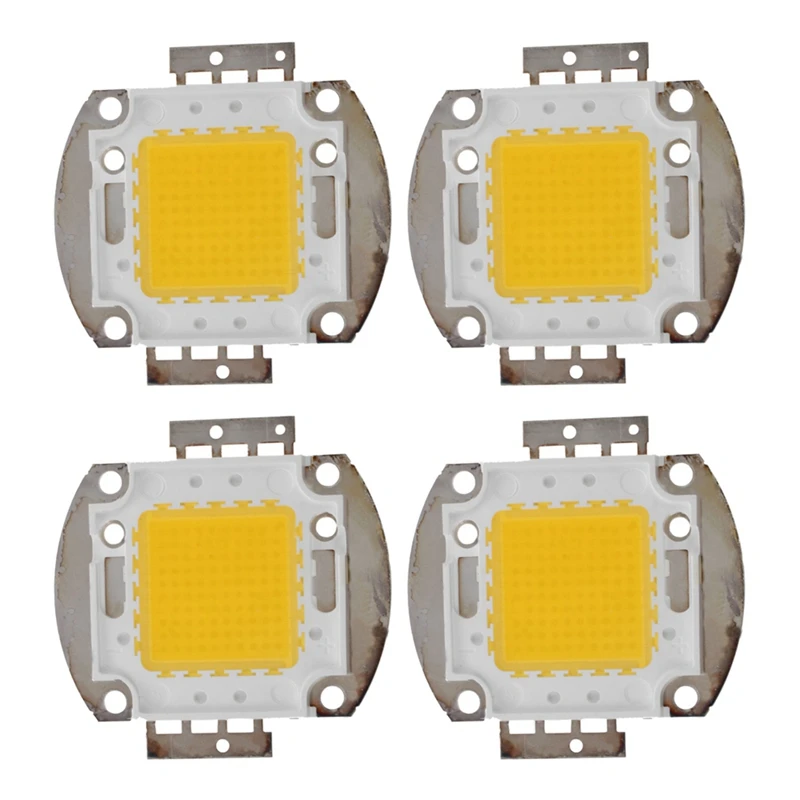 

Светодиодная лампа высокой мощности 4X 100 Вт, чип «сделай сам», светильник, свет, теплый белый свет