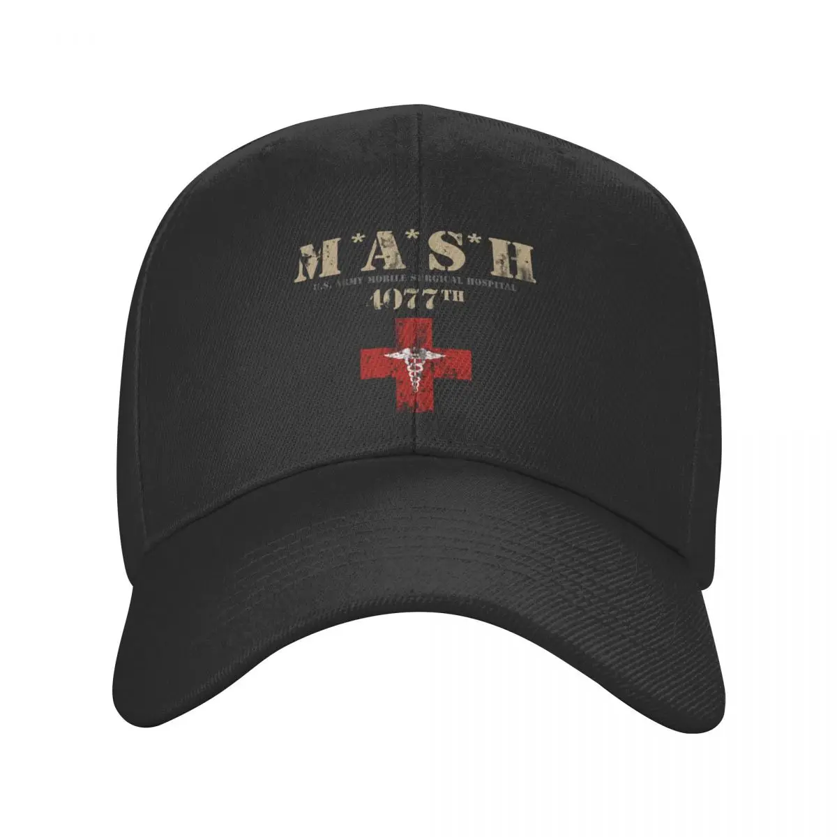 

Tv Show Mash 4077 Logo Baseball Cap Sports Women Men's Adjustable Dad Hat Spring Snapback Hats