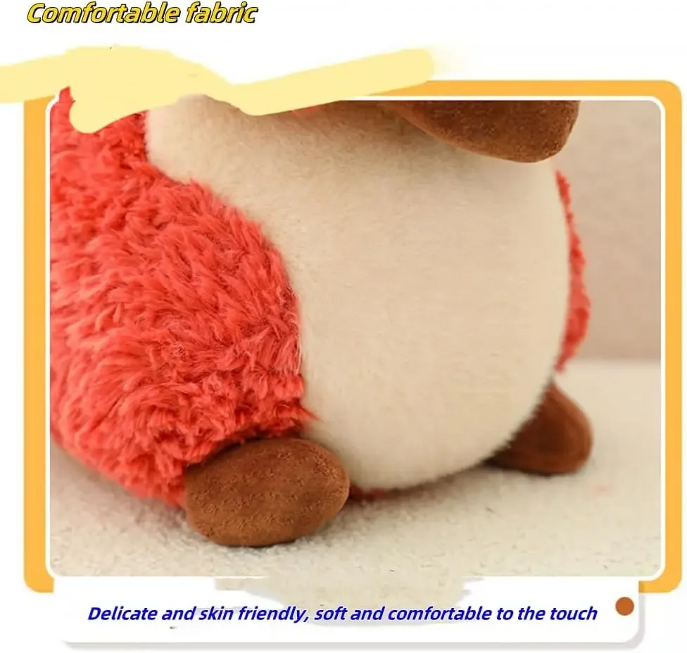 Плюшевые игрушки с изображением белки мягкая красная плюшевая кукла белкой