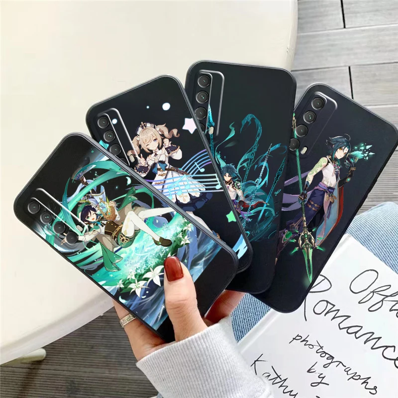 

Genshin Impact Project Game Phone Case For Huawei Honor 10 V10 10i 10 Lite 20 V20 20i 20 Lite 30S 30 Lite Pro Back Coque Funda