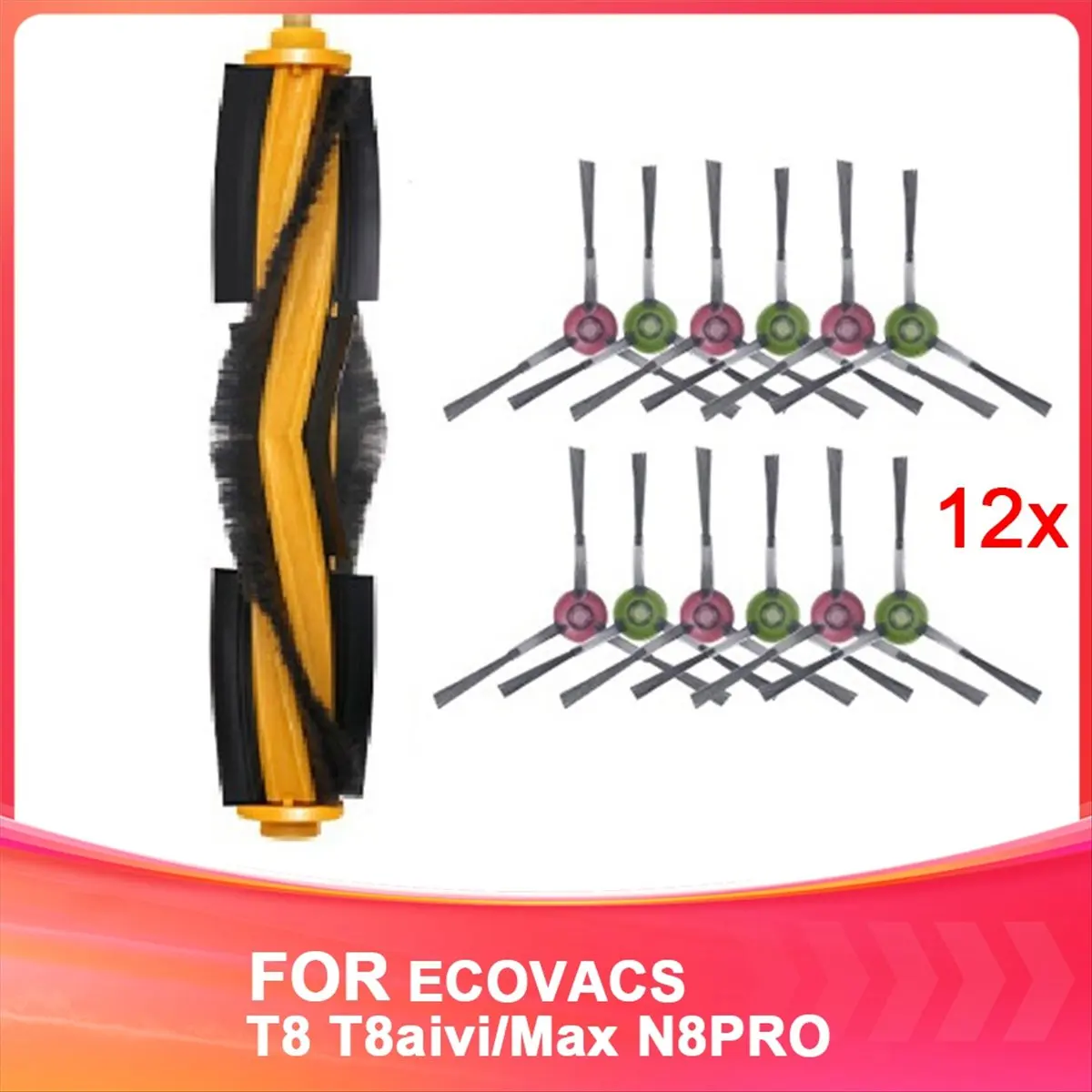 Фото (AD11) Сменные расходные материалы для роботов-пылесосов ECOVACS T8 T8aivi/Max N8PRO №5