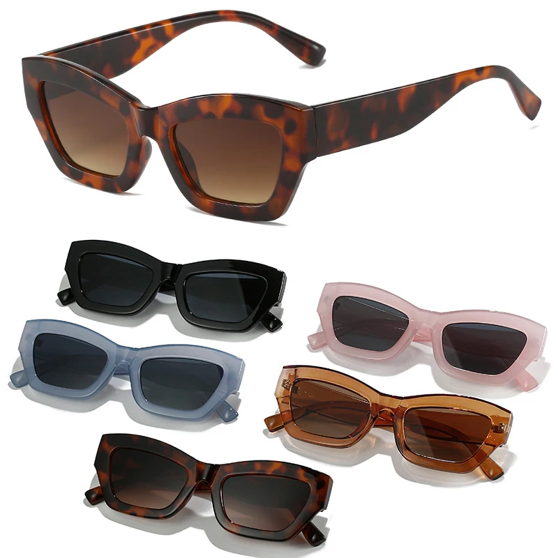 

Trendy Glasses Women Cat Eye Sunglasses Square Luxury Sun Glasses Pink Shades Vintage Luxury Brand Eyewear Lunette De Soleil
