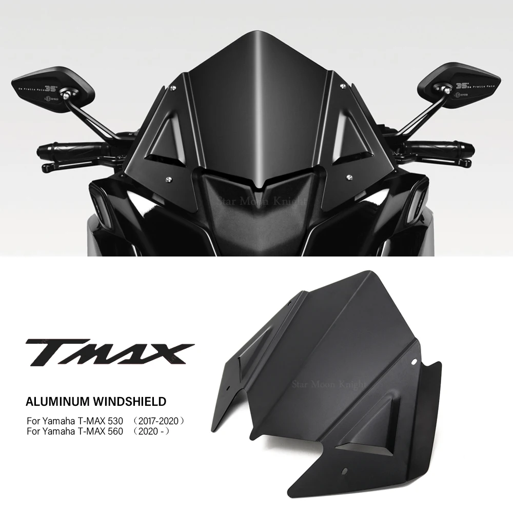 Windshield For Yamaha T-MAX Tmax 530 (2017-2020)  T Max 560  (2020 - ) Accessories Windscreen Fairing Wind Shield Deflector