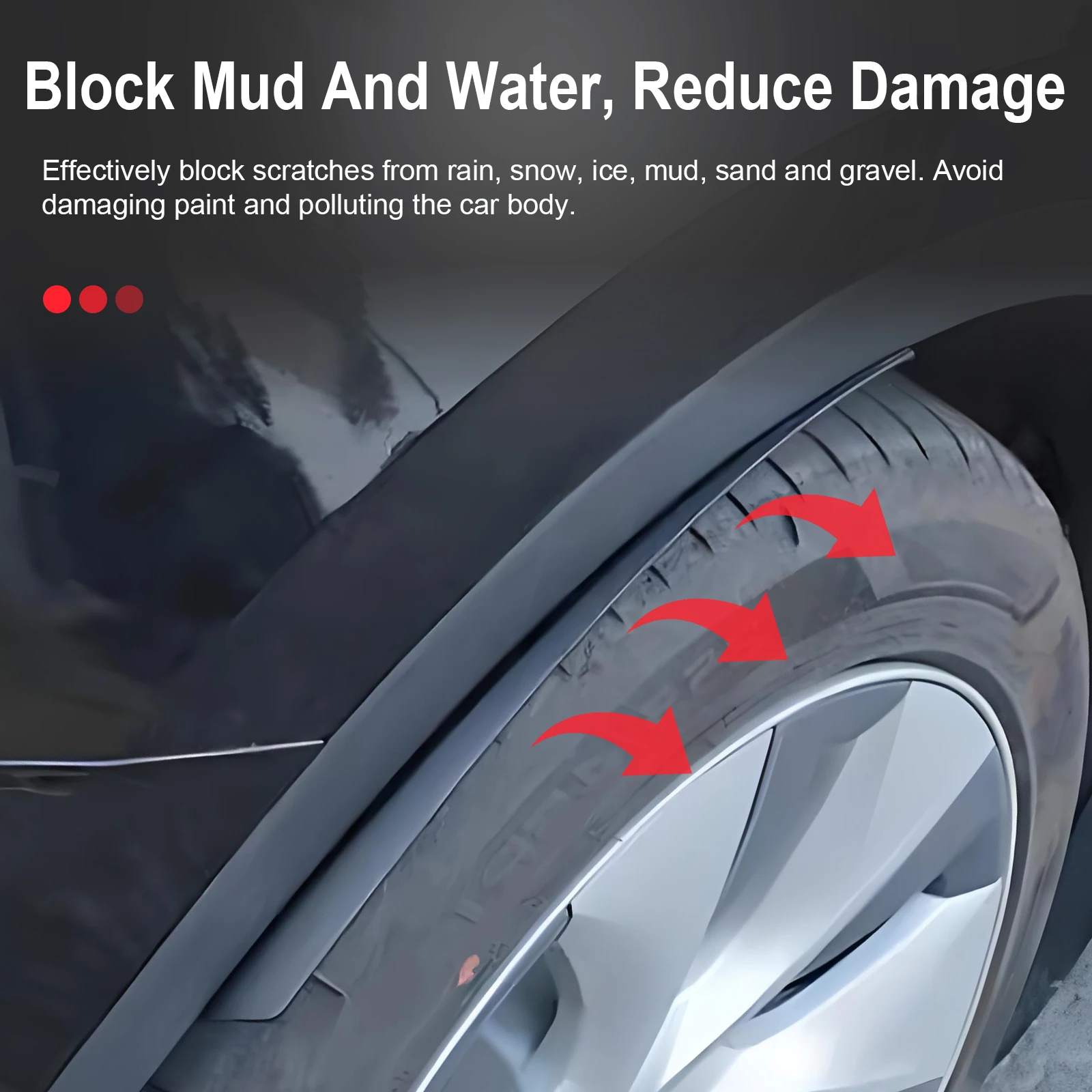 Для Audi Q5 VW Tiguan Sirocco Skoda Scout автомобильное брызговик с буксирным ремнем расширители