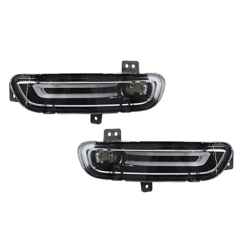 

Для Jeep Grand Cherokee 2017 2018 2019-2021 автомобильные светодиодные дневные ходовые огни противотуманные фары DRL фары 68273052 АК 68273053 АК