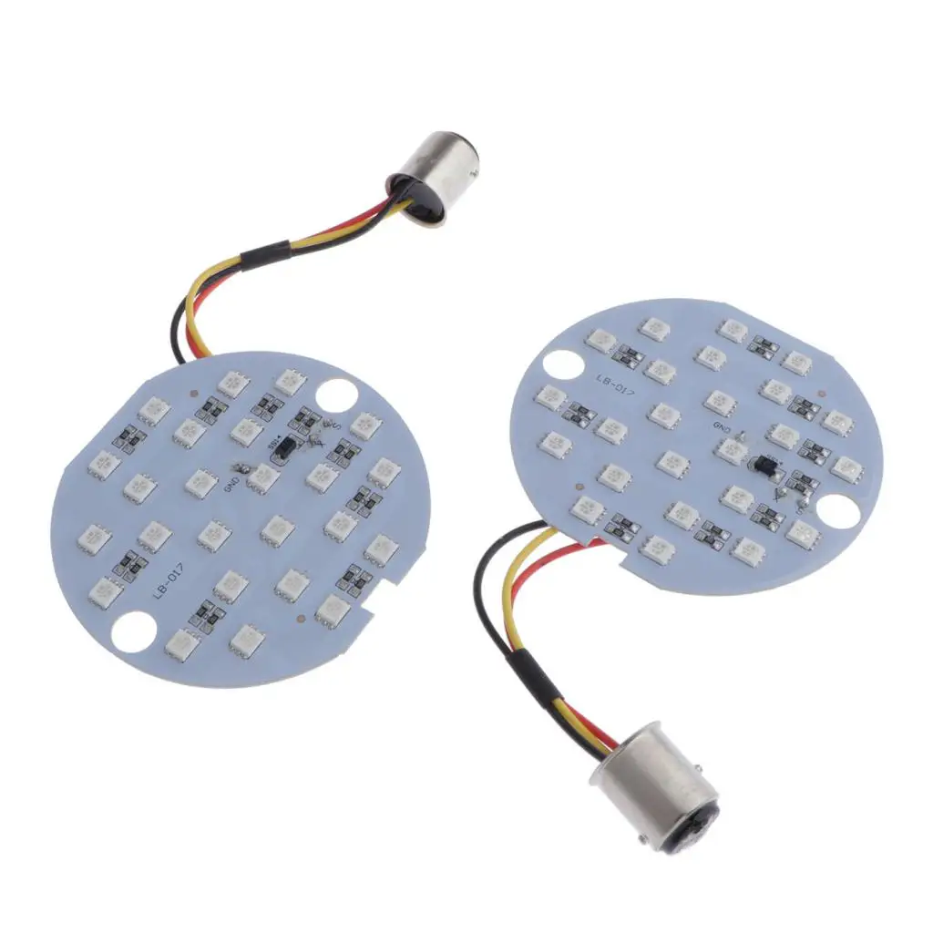 

1 пара светодиодный мовых светодиодных поворотников 1157 для Harley 1986-2013