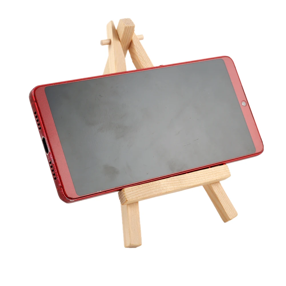 3 шт. мини деревянный мольберт треугольный дисплей подставка для дома