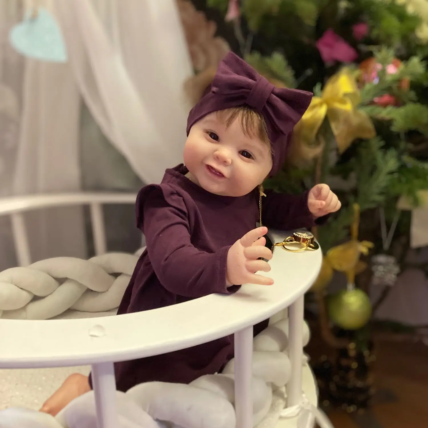 

Кукла реборн 60 см, готовая кукла Коди, ручная раскраска, объемная кожа, многослойная покраска, видимые вены