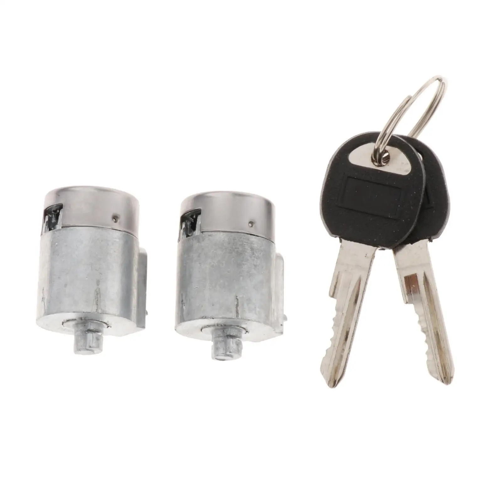 

2 Pieces Door Lock Cylinder Set Acceory with Keys 057100275 Acceories for Chevy C1500 1995-99 Compact Lightweight