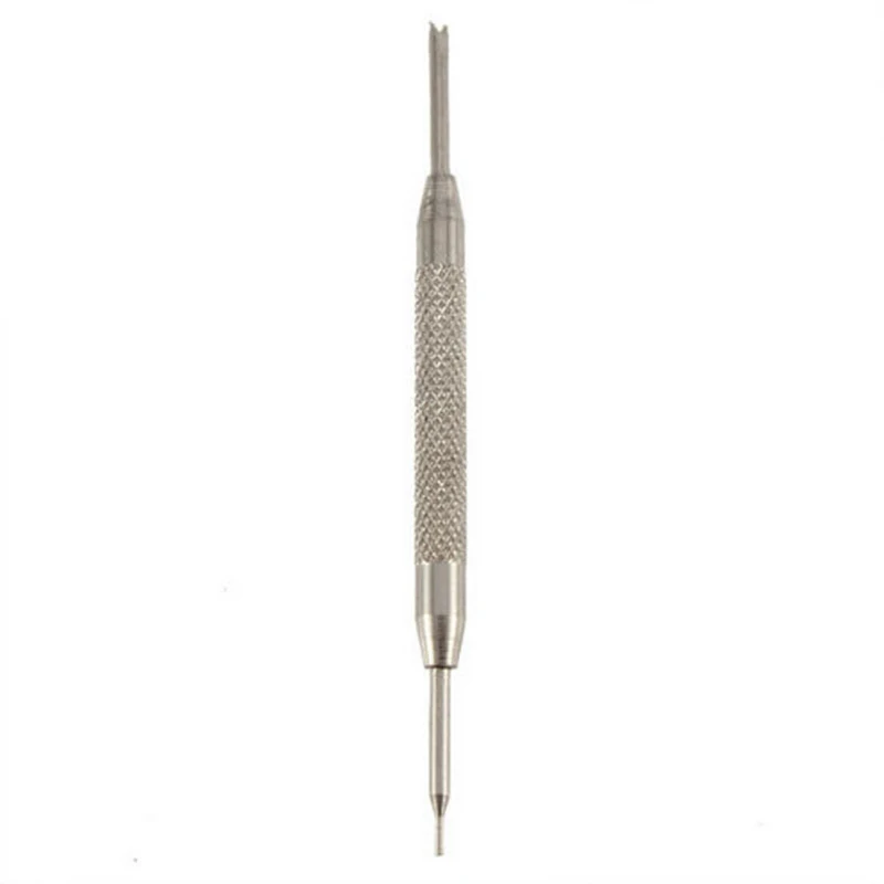 

1Pc Metal Bracelet Multifunctional Watch Band Opener Strap Replace Spring Bar Connecting Pin Remover Tool Repair Tools Silver