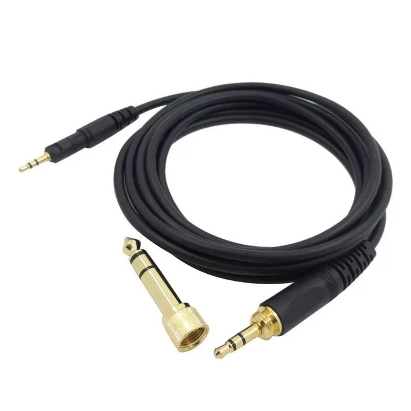 

Сменный кабель для наушников audio-Technica ATH-M50X M40X M60X M70X подходит для многих наушников 23 августа 6,35 мм конверсионная головка