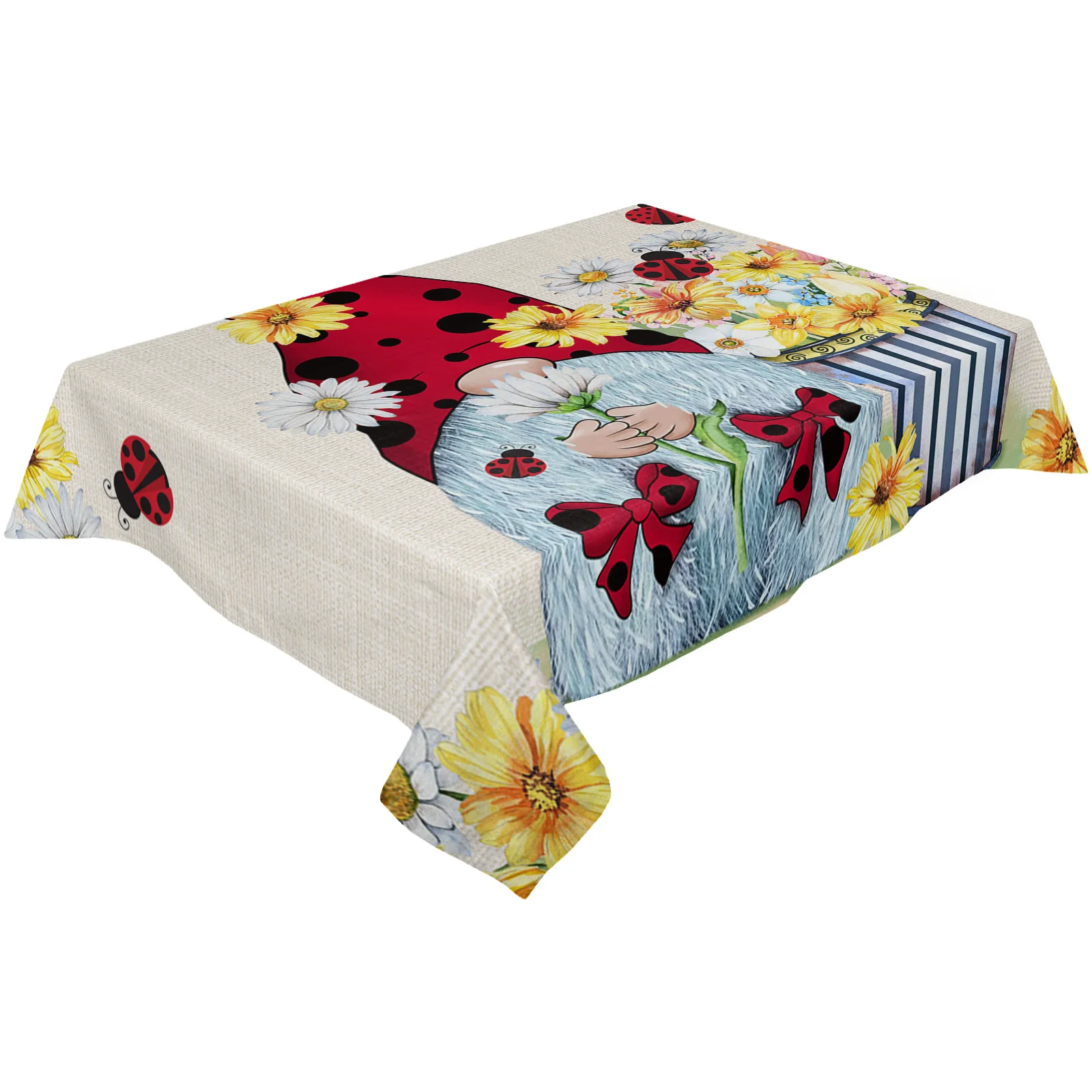 S Dining Coffee Waterproof Tablecloth Wedding Party Decor Tablecloth Picnic Blanket