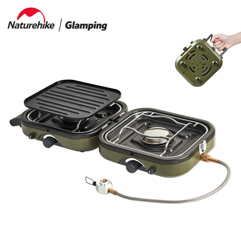 

Naturehike Outdoor Stove Gas Stove Camping Stove Portable Tourism Burner Cookout Gear Picnic Equipment Burner Cooker Stove