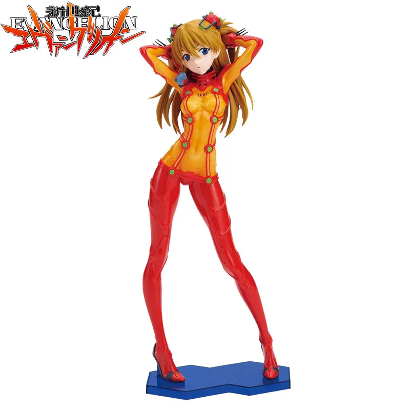 

Фигурки героев аниме Bandai Evangelion Asuka Langley Soryu, Аниме фигурки, модификация, украшения, коллекционные куклы, игрушки, подарок