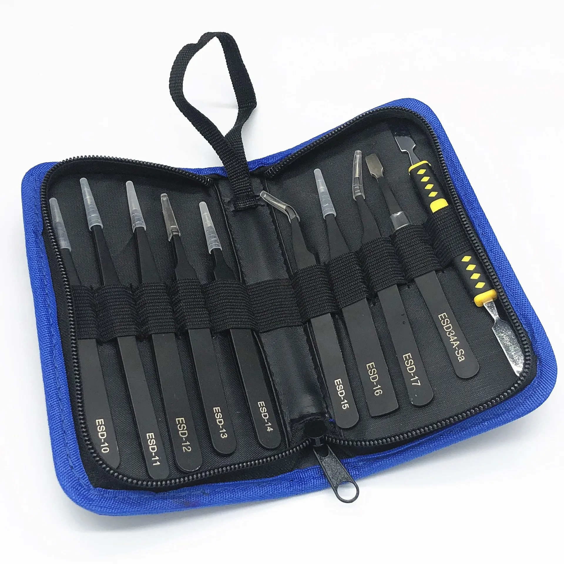 

Инструмент с закругленными краями из нержавеющей стали, Антистатическая черная фотография, разборка локтя, фотография, набор холста