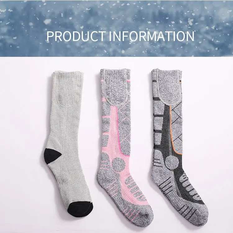 Winter electric socks outdoor cycling skiing warm health care remote heating  hot socks leisure sports